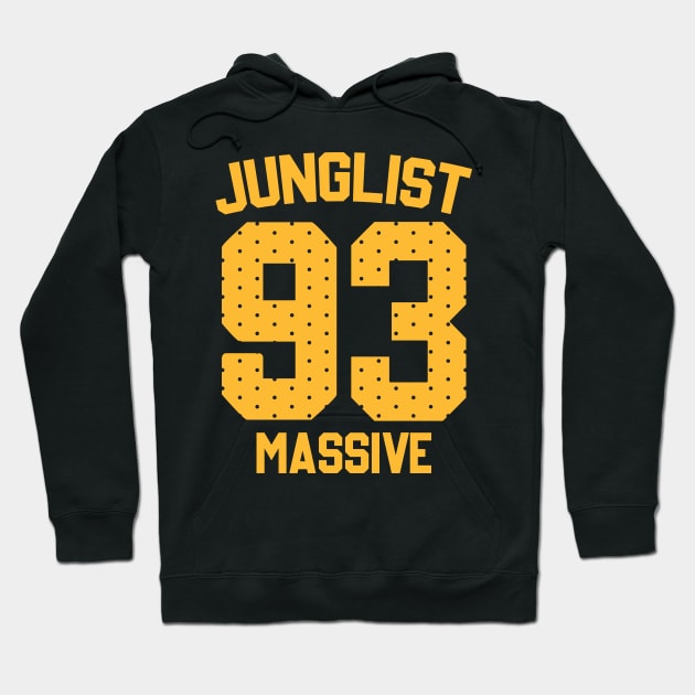 Junglist Massive Hoodie by Drum And Bass Merch